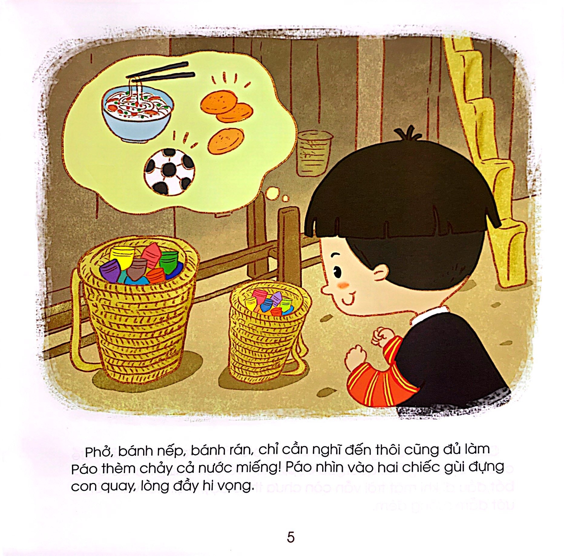 những đứa trẻ hạnh phúc - páo đi chợ phiên - bạn nhỏ dân tộc mông (tái bản 2024)