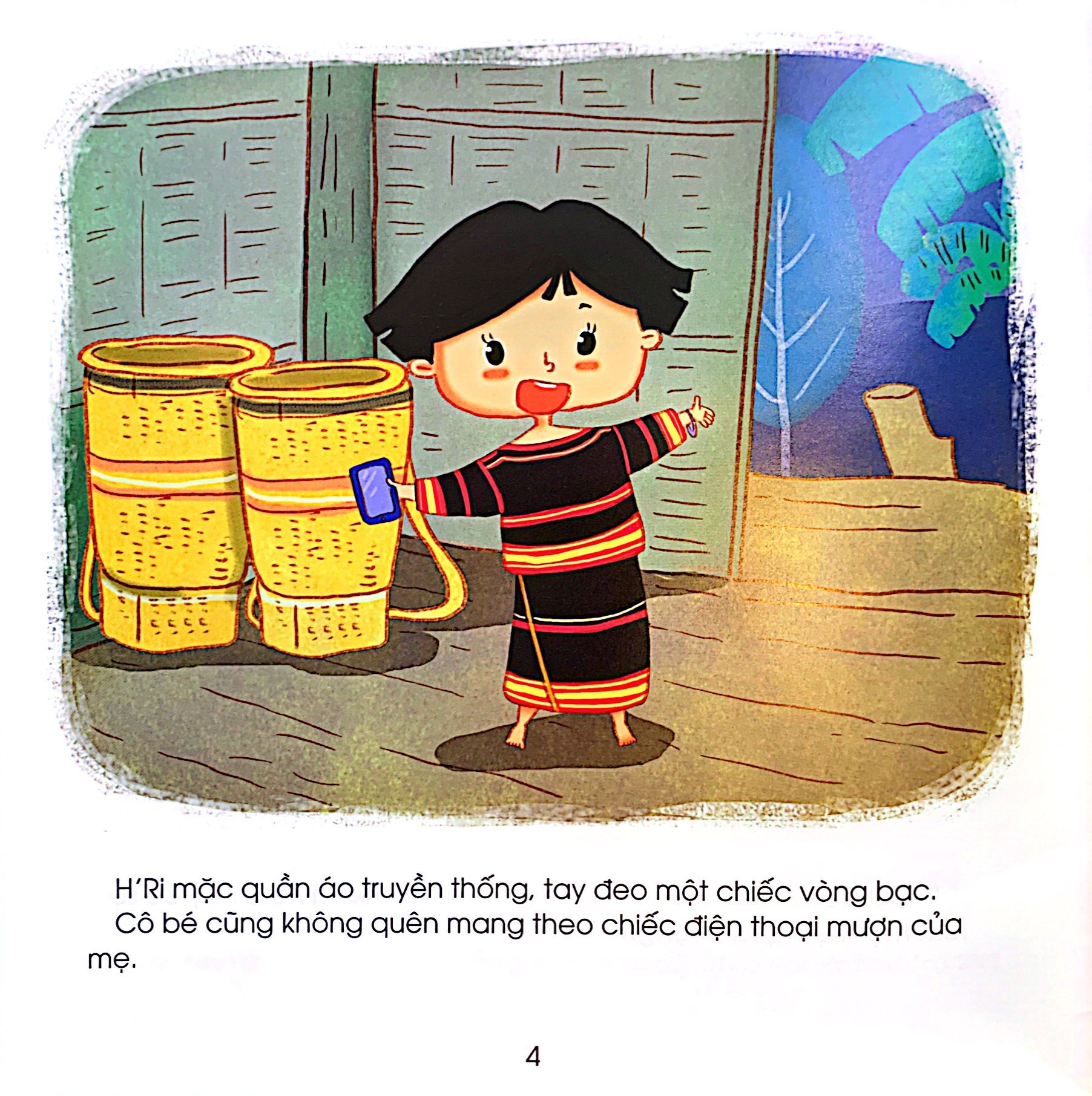 những đứa trẻ hạnh phúc - thanh sắc núi rừng - bạn nhỏ dân tộc gia rai (tái bản 2024)