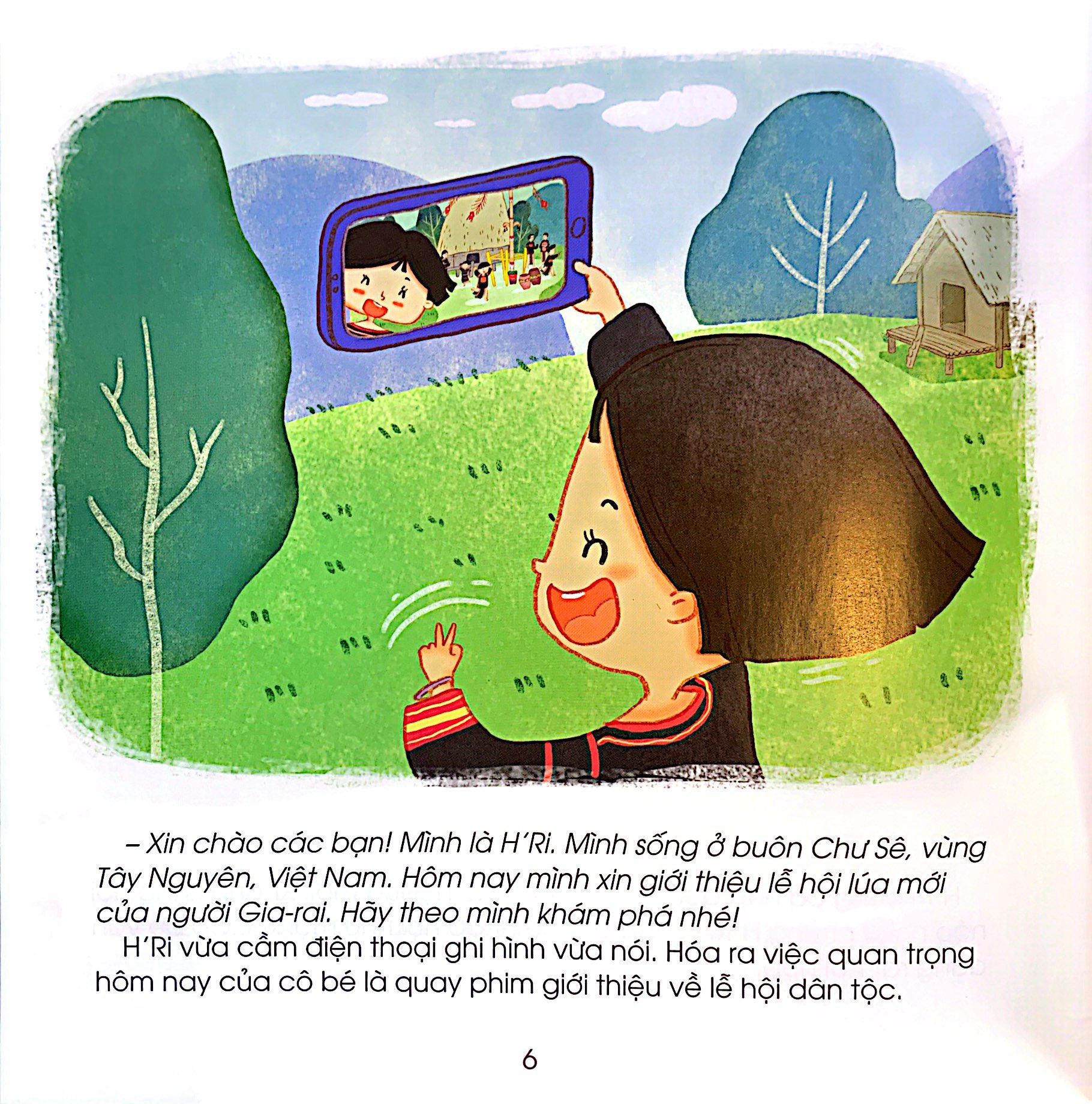 những đứa trẻ hạnh phúc - thanh sắc núi rừng - bạn nhỏ dân tộc gia rai (tái bản 2024)