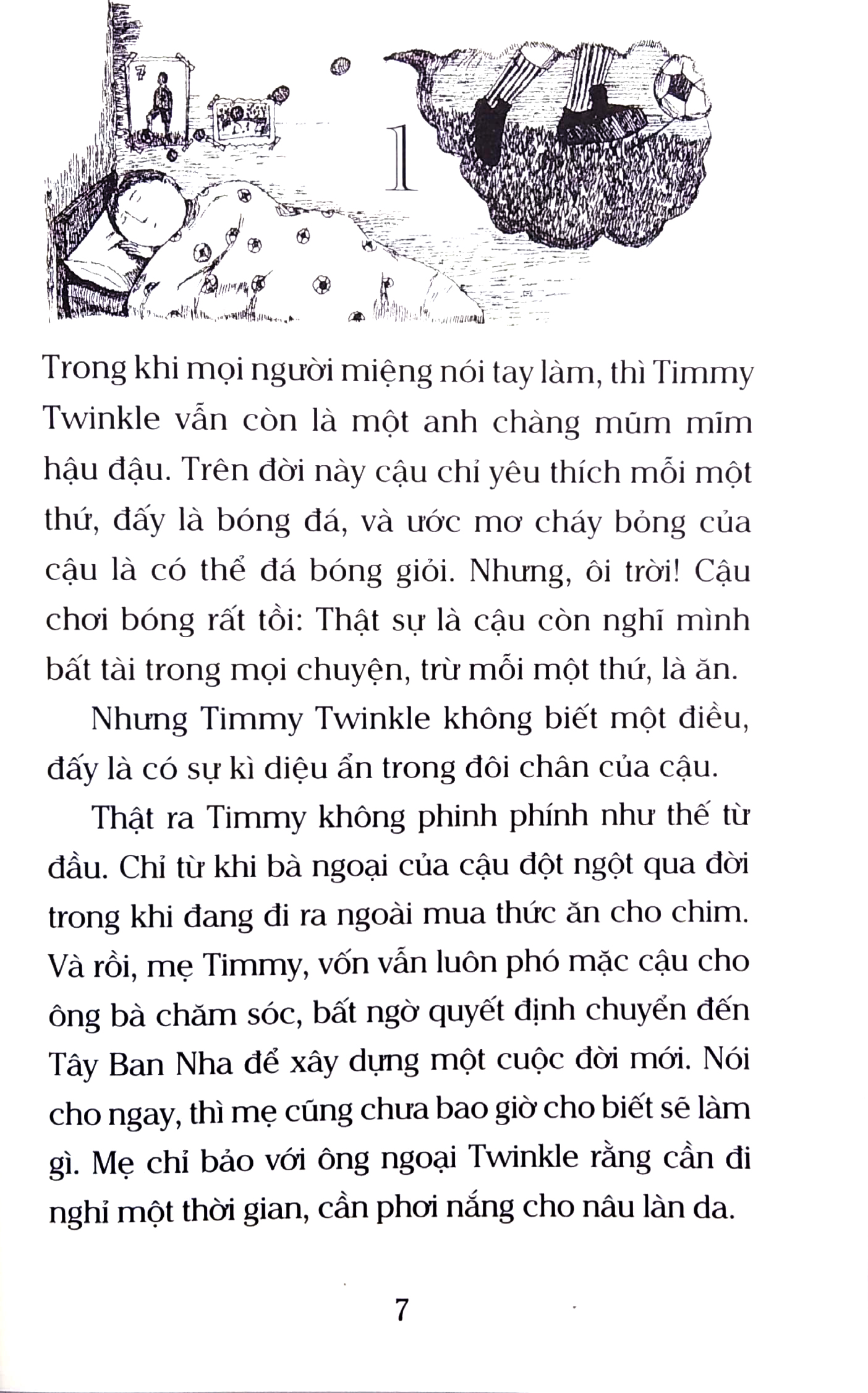 những đứa trẻ kì diệu - cậu bé có đôi chân tia chớp