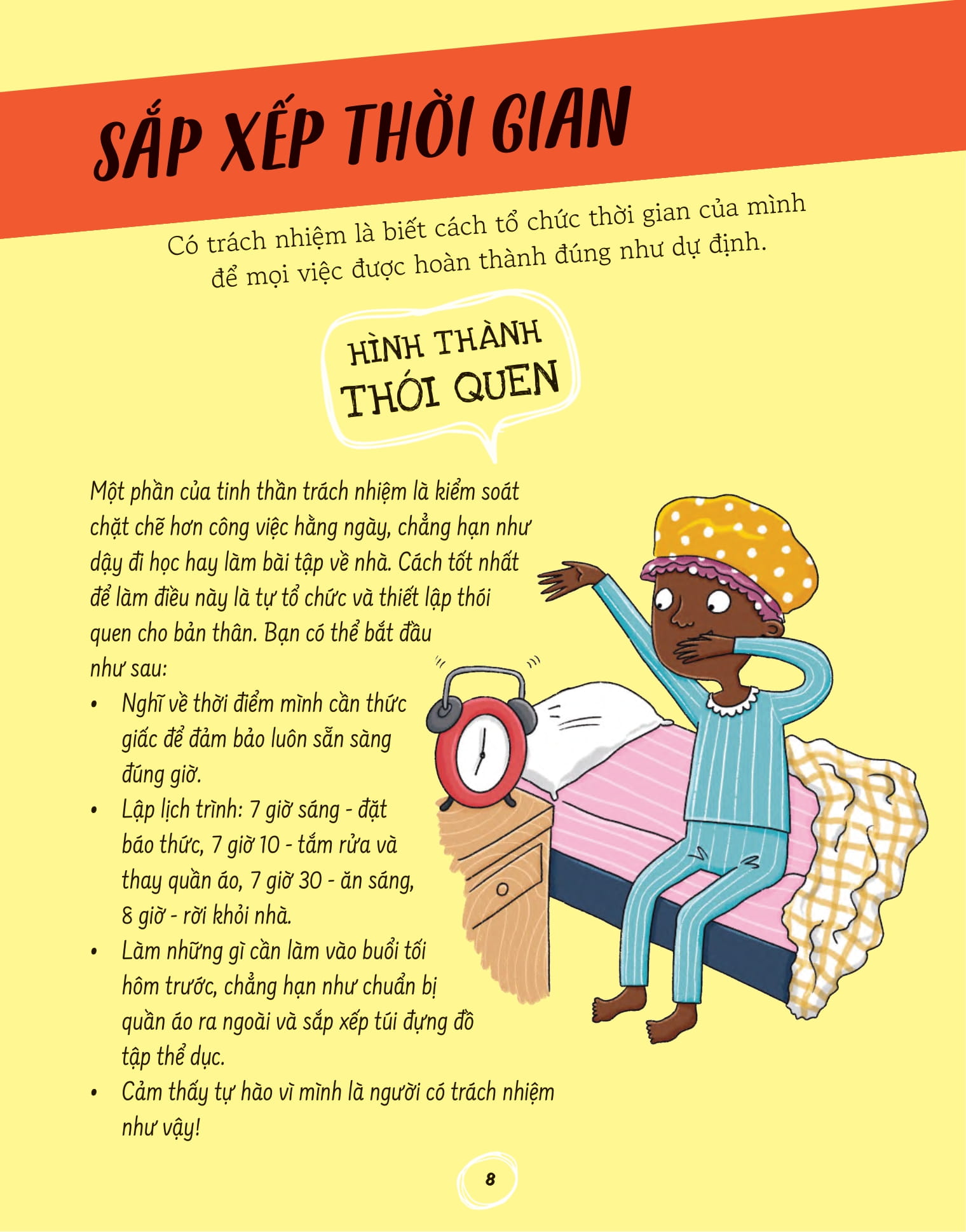 những đứa trẻ tự tin - đón nhận trách nhiệm