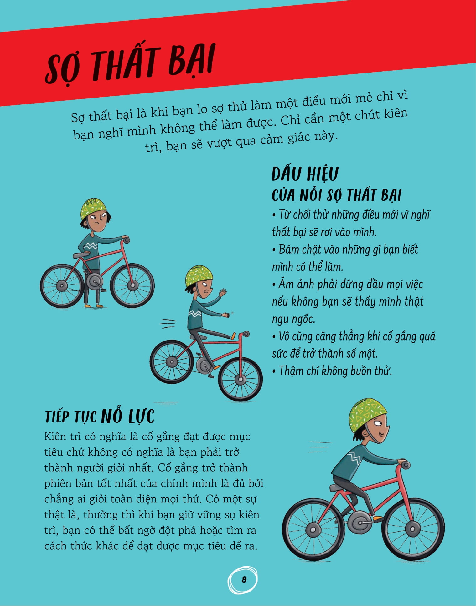 những đứa trẻ tự tin - kiên trì là sức mạnh