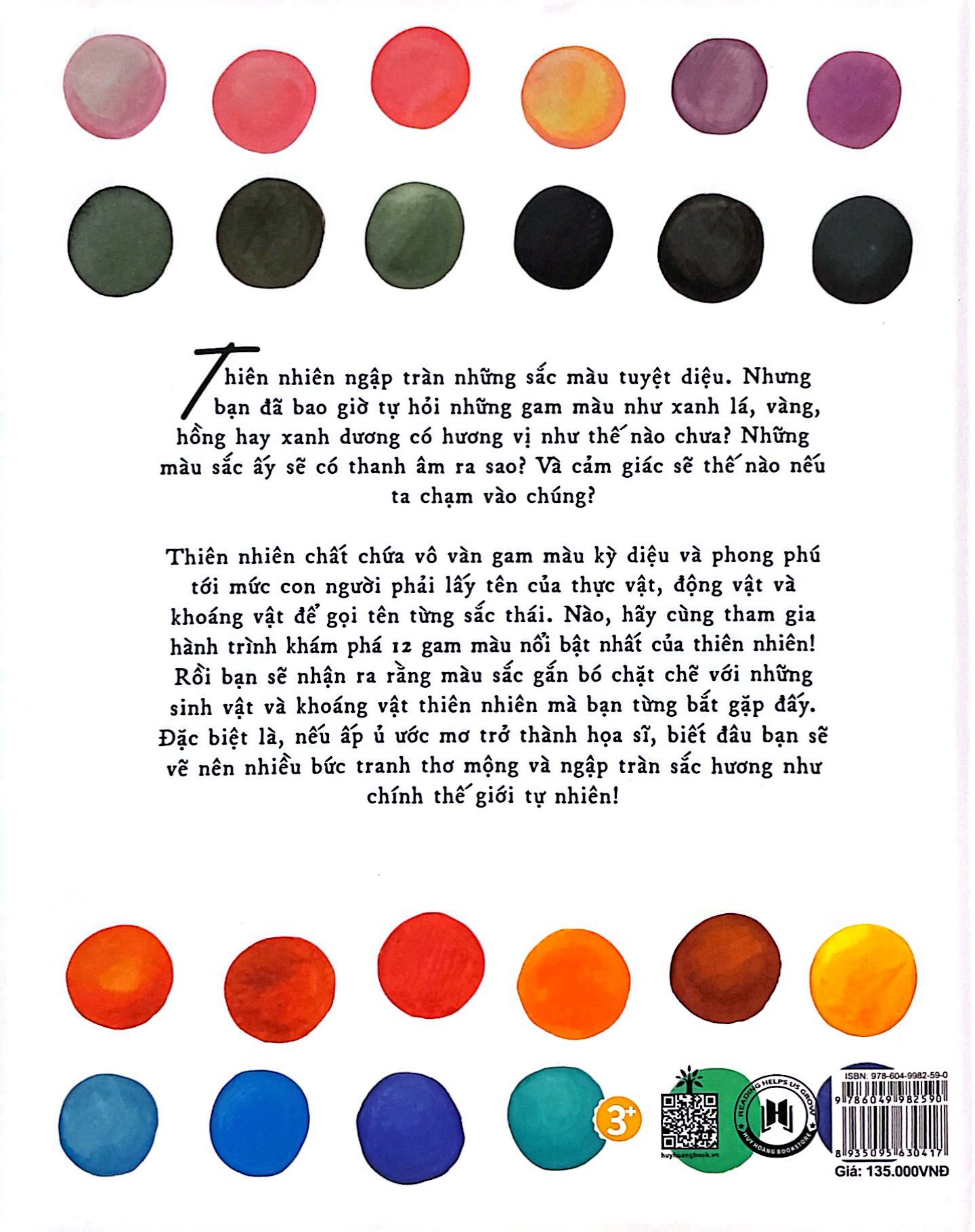 những gam màu rực rỡ của thiên nhiên