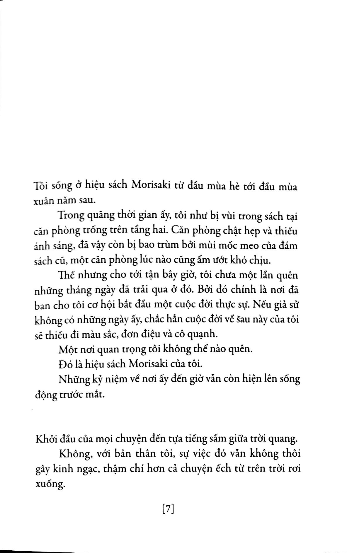 những giấc mơ ở hiệu sách morisaki (tái bản)