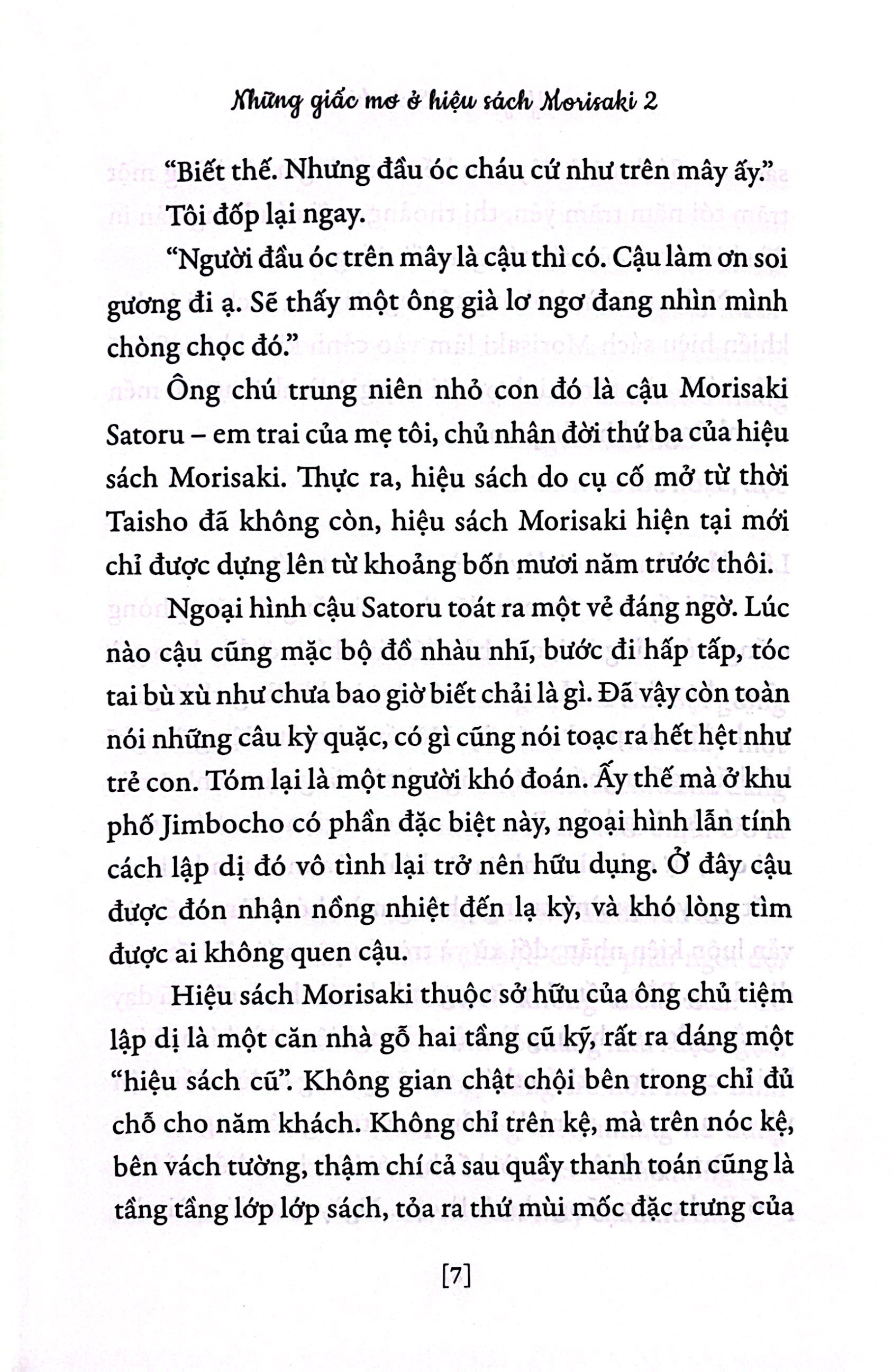 những giấc mơ ở hiệu sách morisaki - tập 2