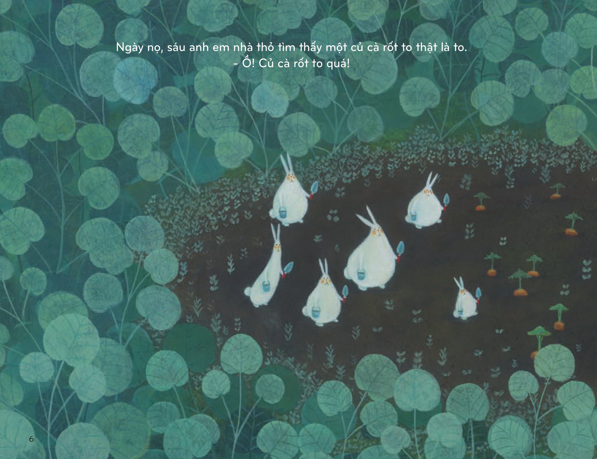 những giấc mơ xinh - củ cà rốt thật là to