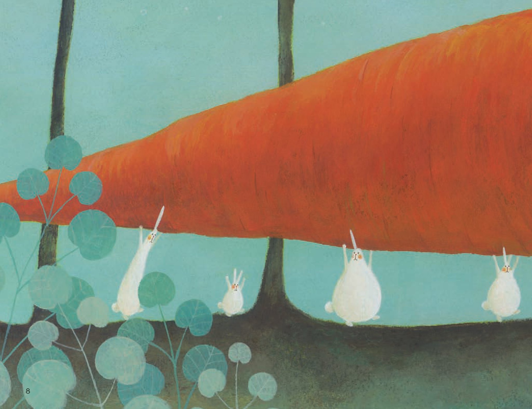 những giấc mơ xinh - củ cà rốt thật là to