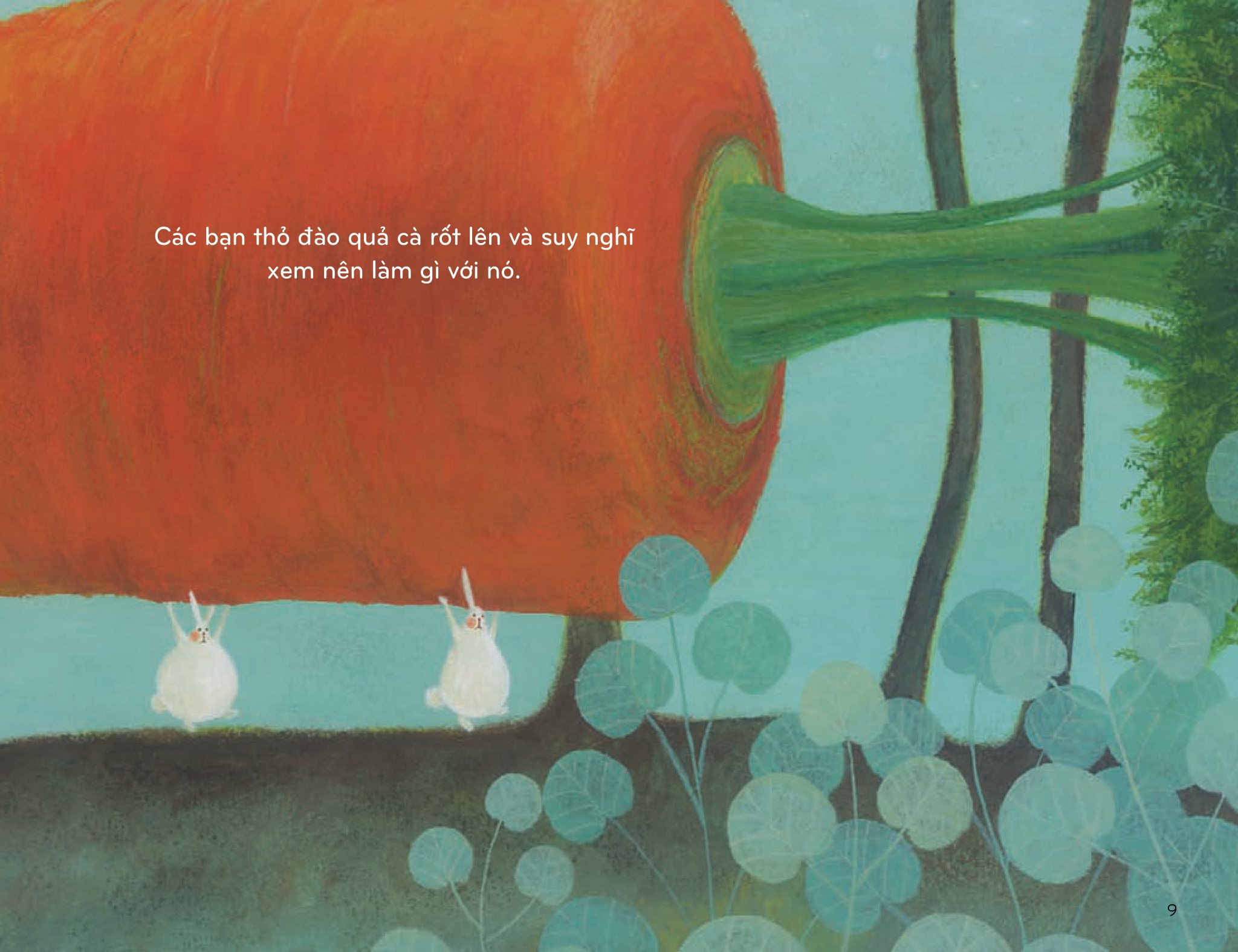 những giấc mơ xinh - củ cà rốt thật là to