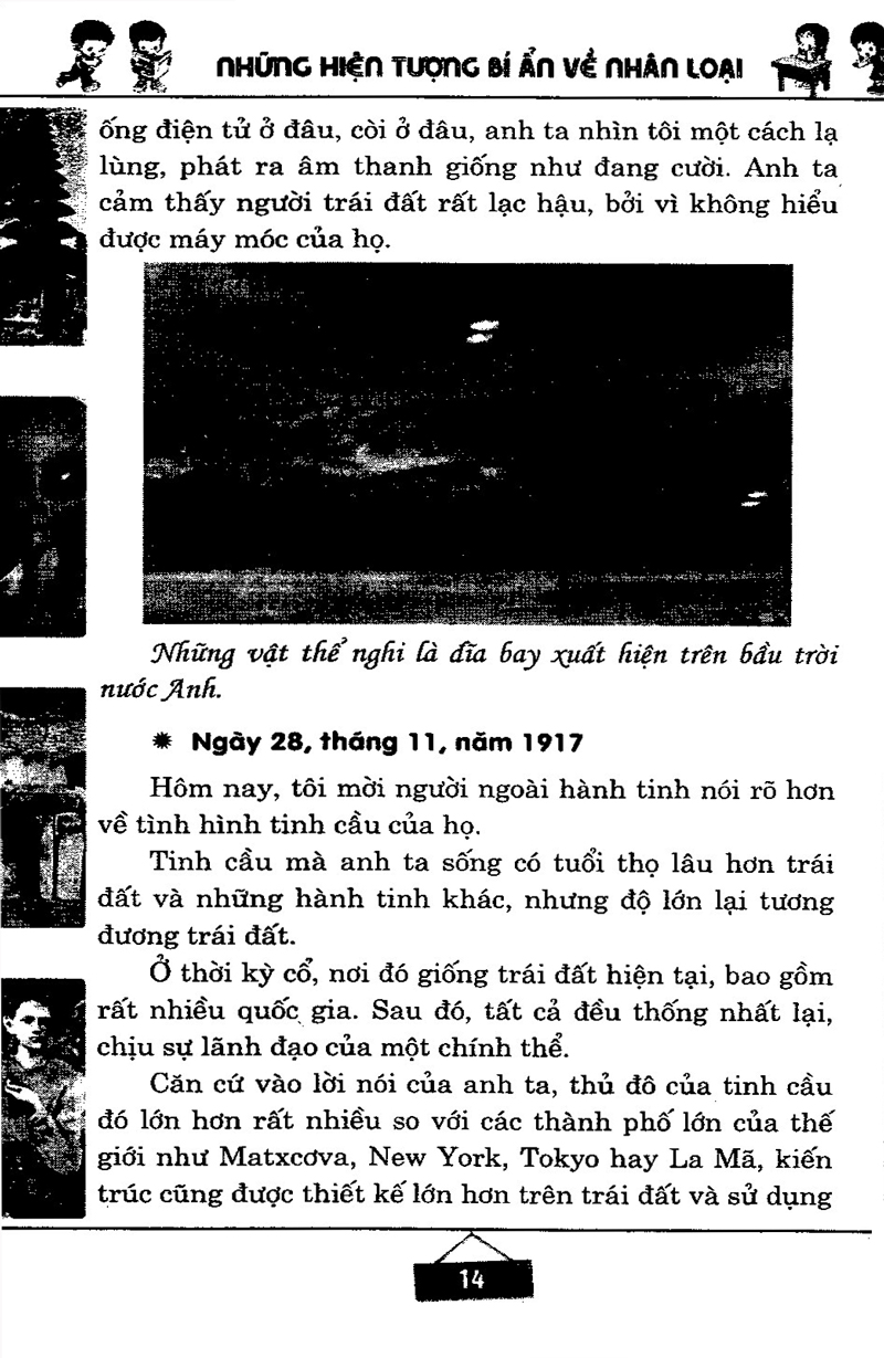 những hiện tượng bí ẩn về nhân loại