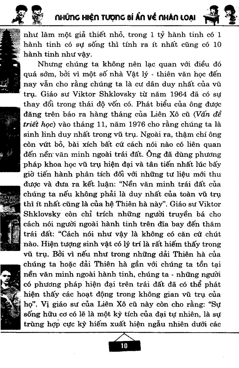 những hiện tượng bí ẩn về nhân loại
