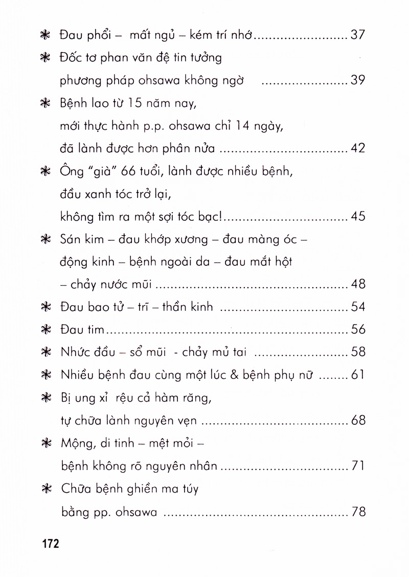 những hiệu quả rõ ràng của phương pháp ohsawa