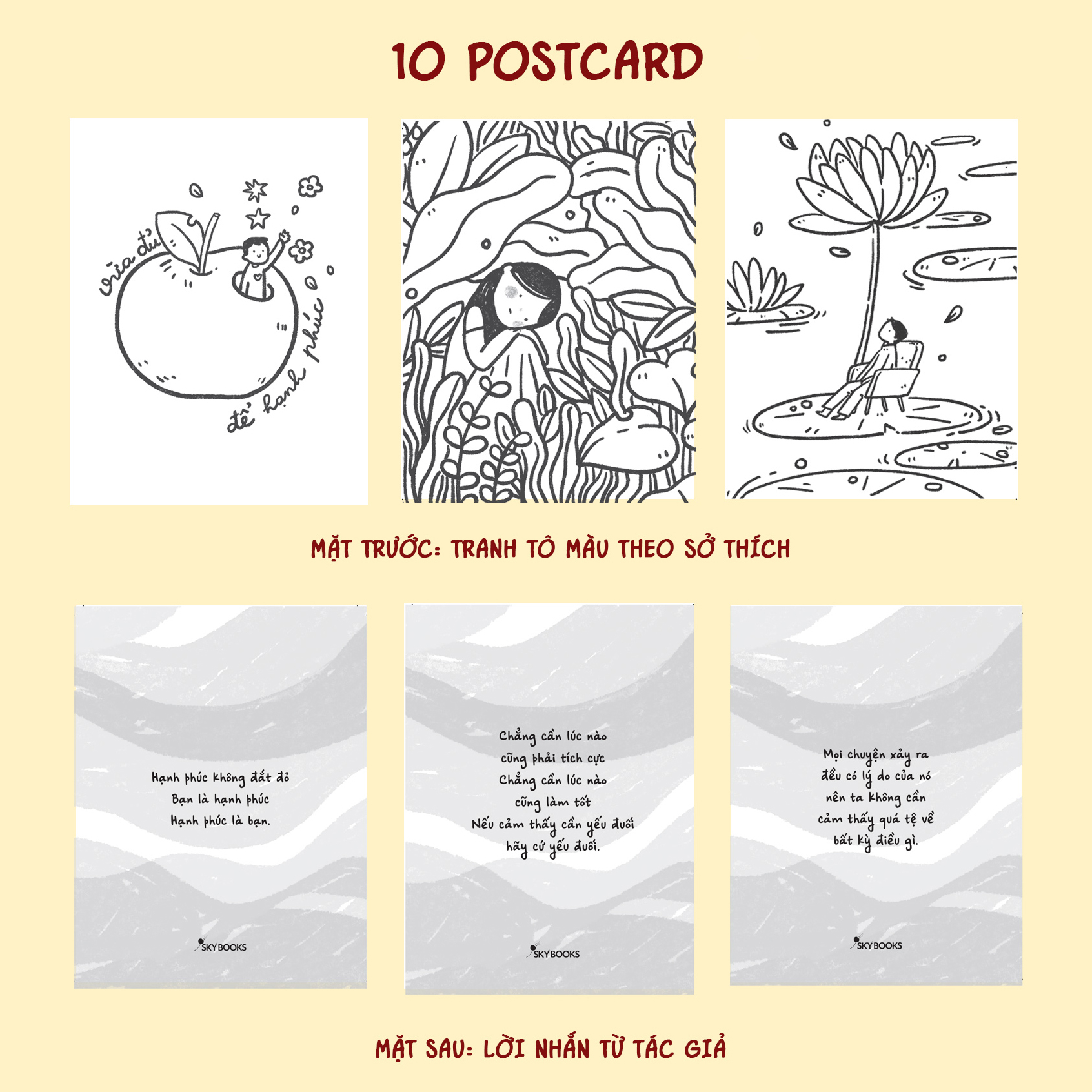 những khi hạnh phúc, những lúc vỡ tan - bản đặc biệt - tặng kèm 1 bookmark + 10 postcard tô màu