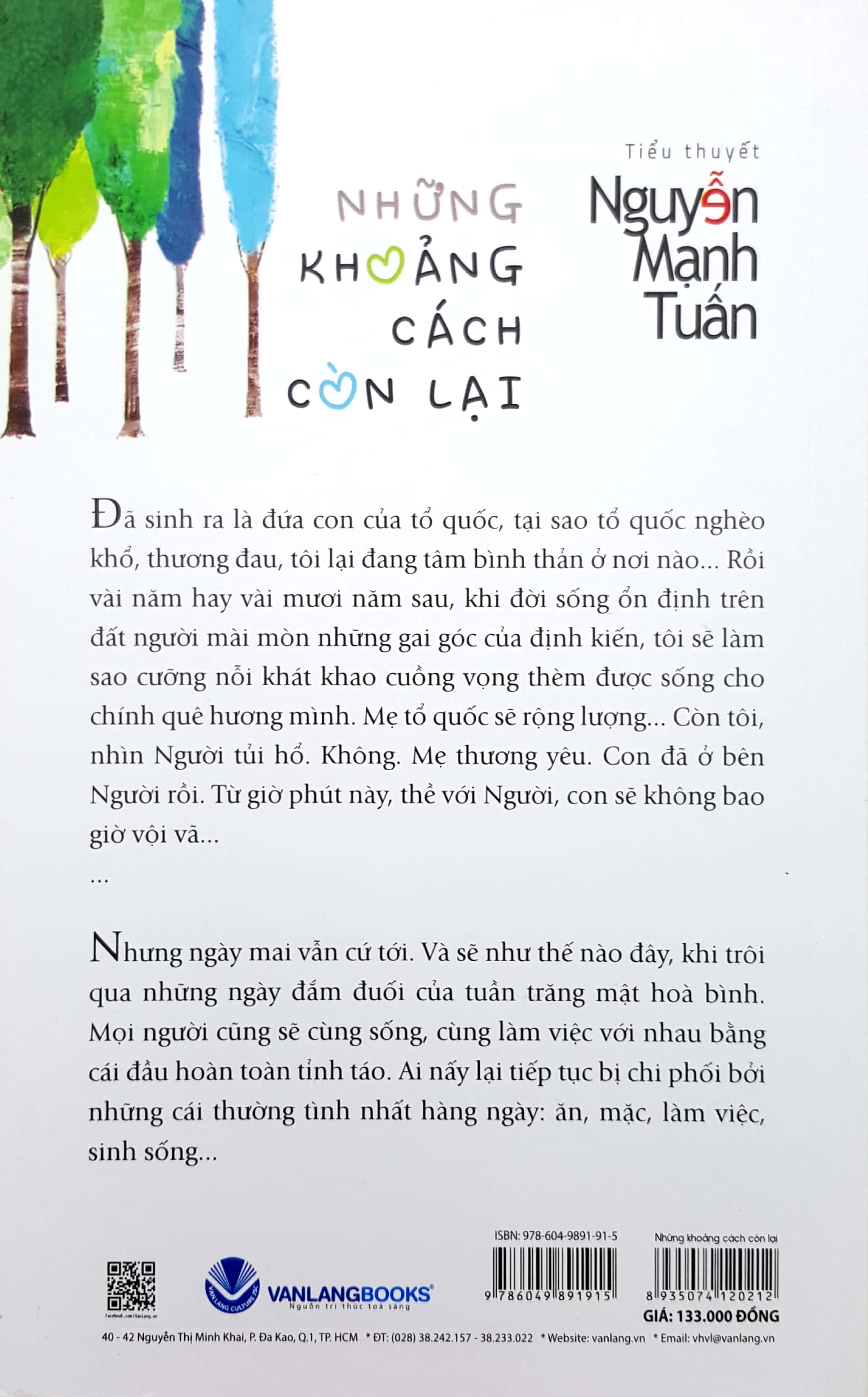 những khoảng cách còn lại