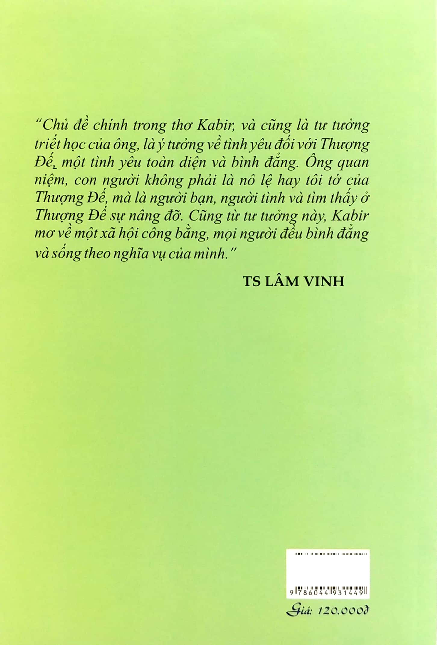những khúc hát của kabir - song of kabir
