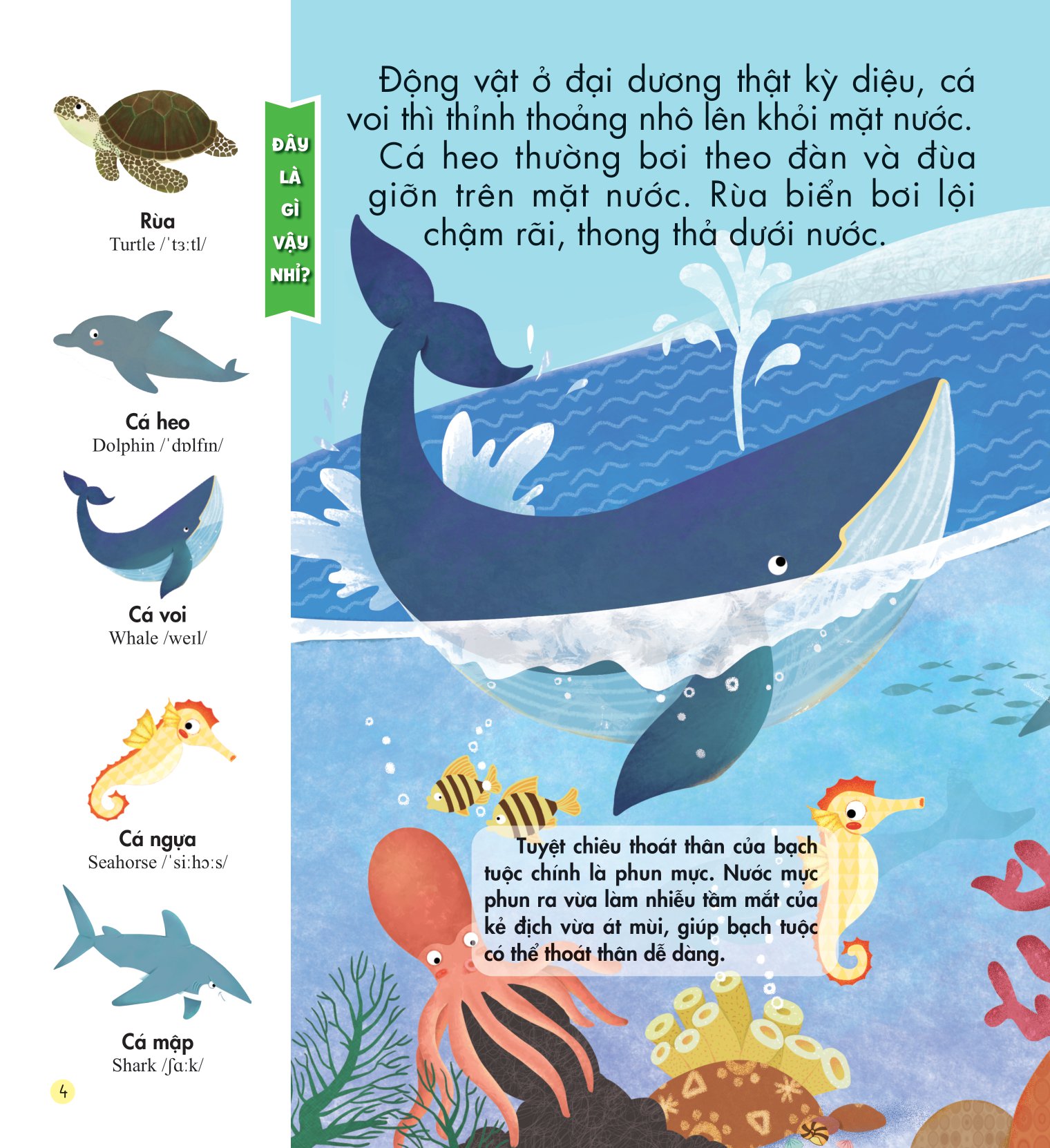 những kiến thức đầu đời cho bé - động vật đáng yêu