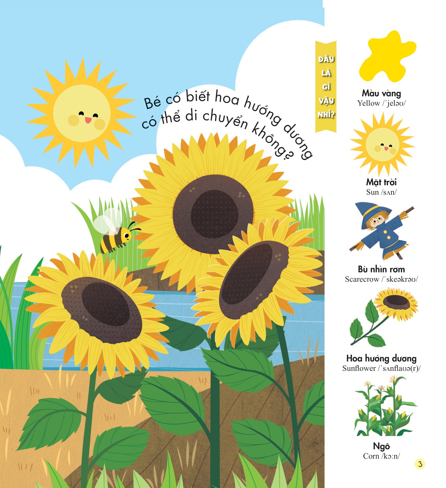 những kiến thức đầu đời cho bé - màu sắc rực rỡ