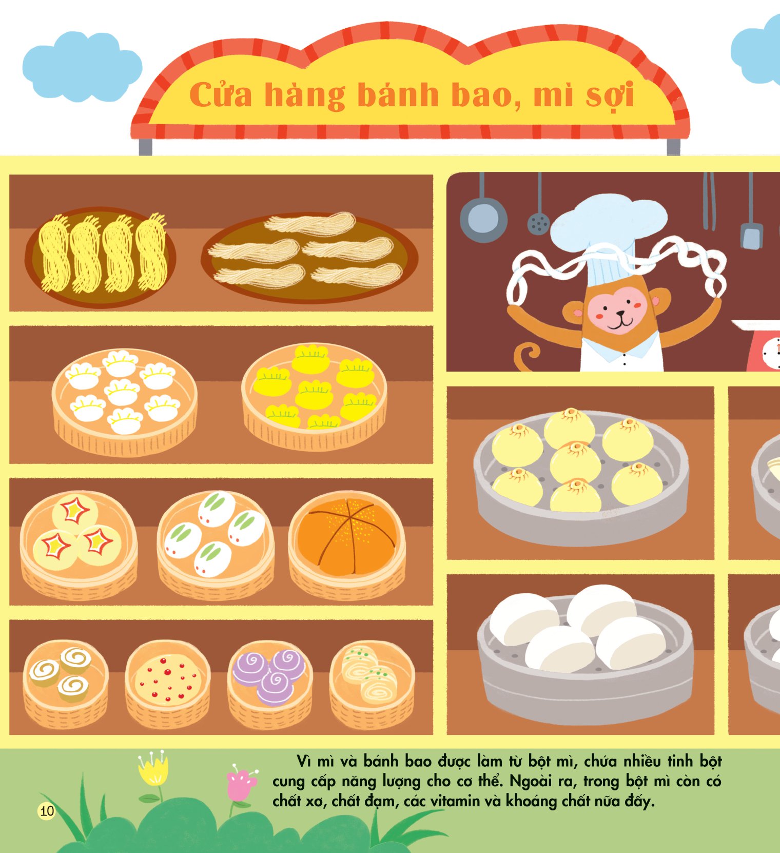 những kiến thức đầu đời cho bé - những món ăn ngon