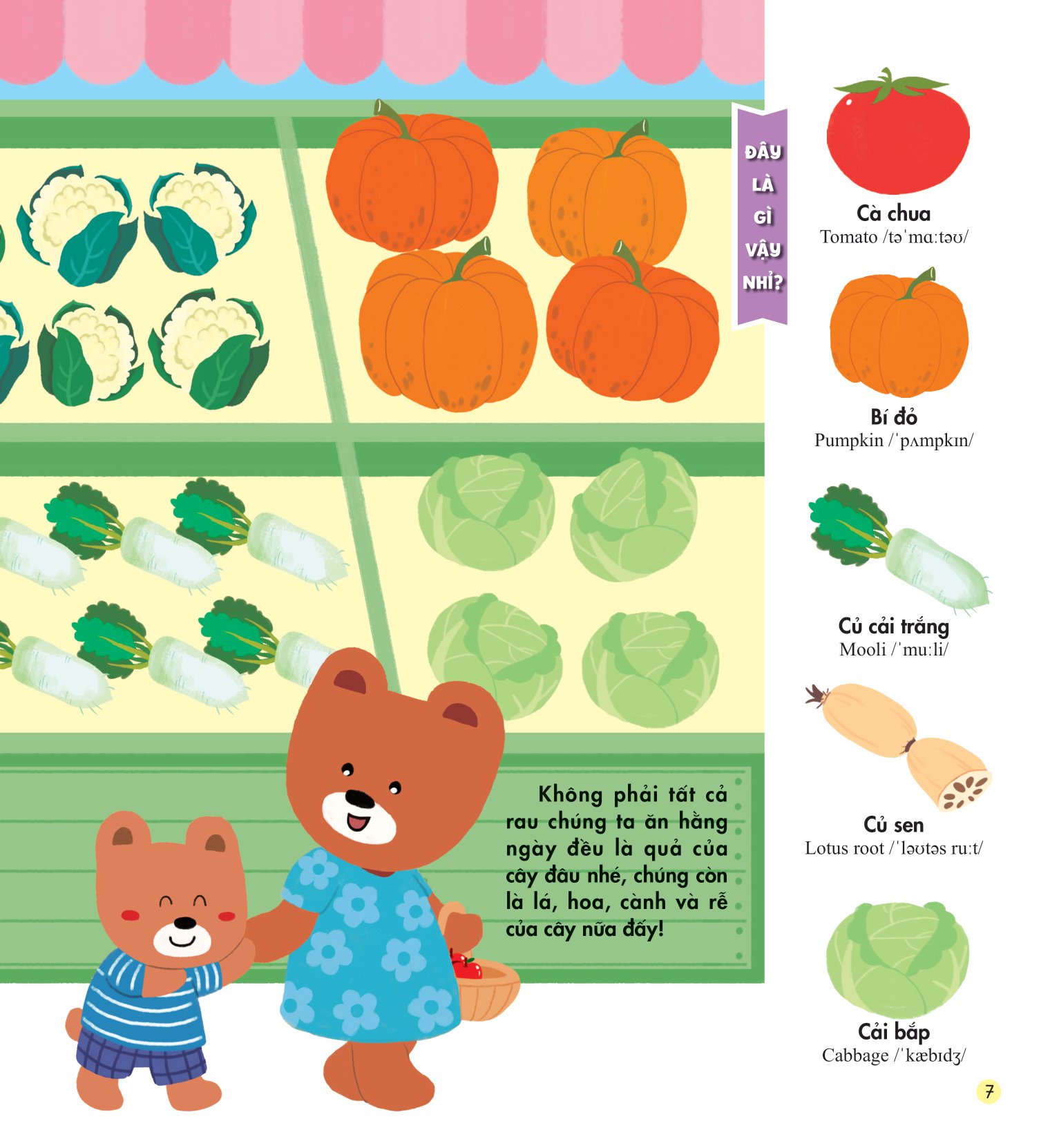 những kiến thức đầu đời cho bé - những món ăn ngon