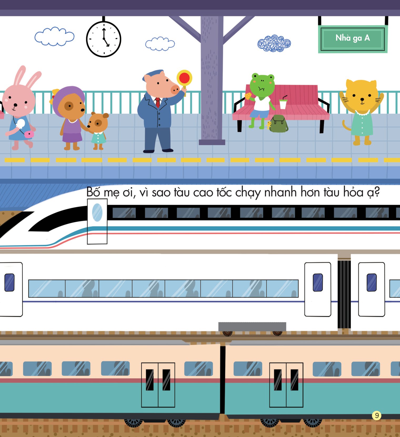 những kiến thức đầu đời cho bé - phương tiện giao thông