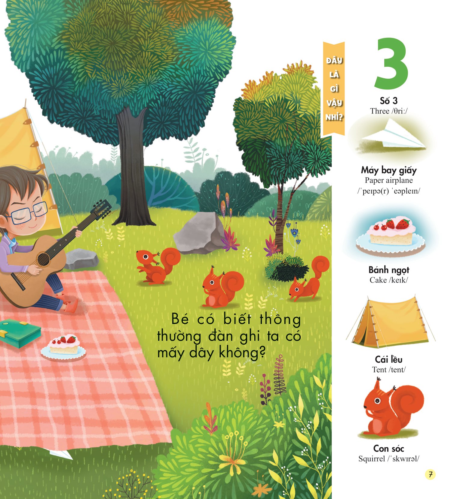 những kiến thức đầu đời cho bé - số đếm vui nhộn