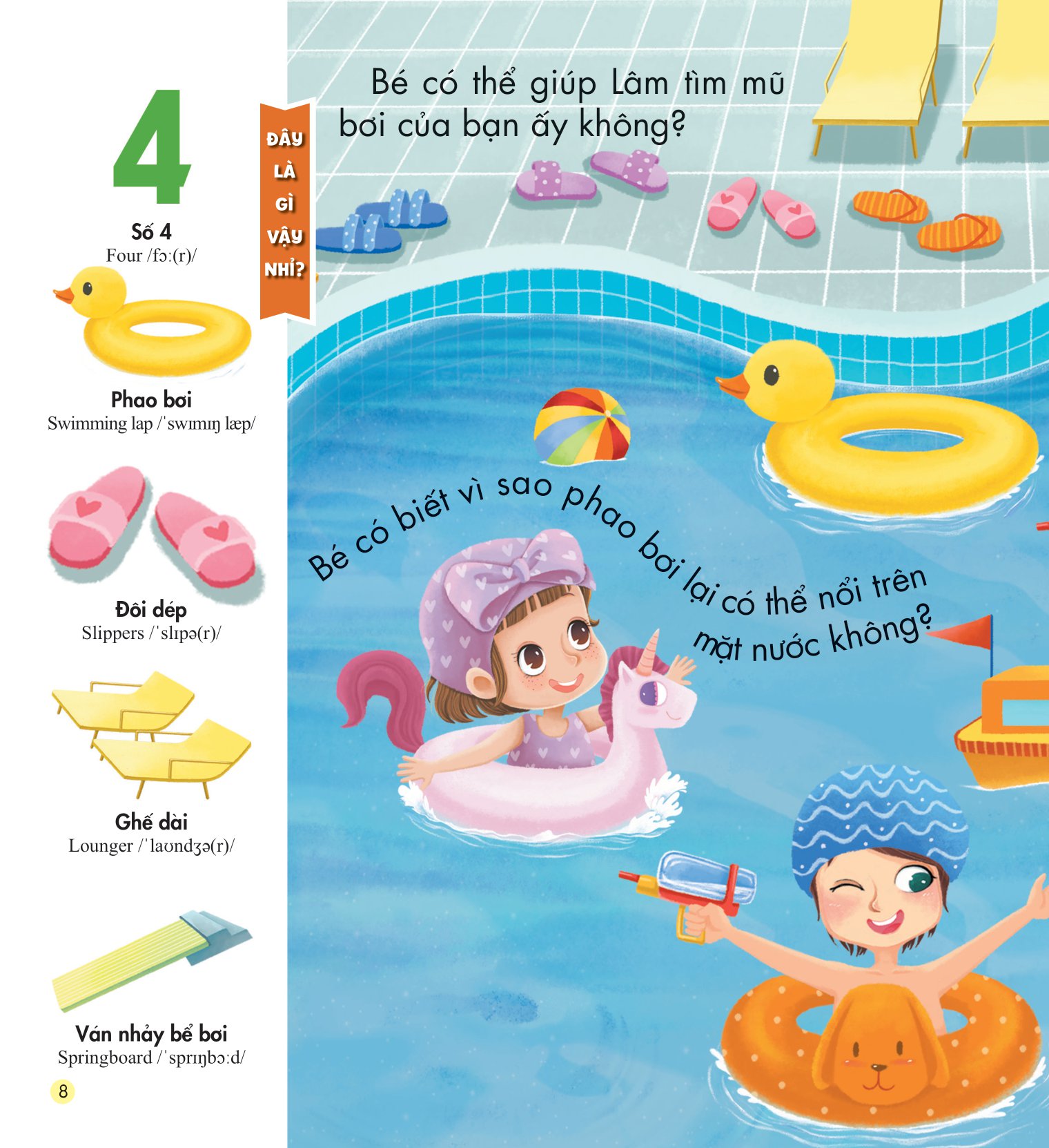 những kiến thức đầu đời cho bé - số đếm vui nhộn