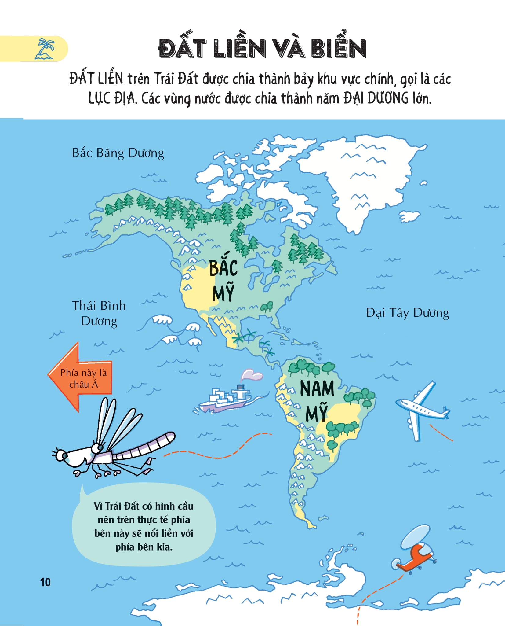 những kiến thức địa lý thiết yếu dành cho học sinh tiểu học
