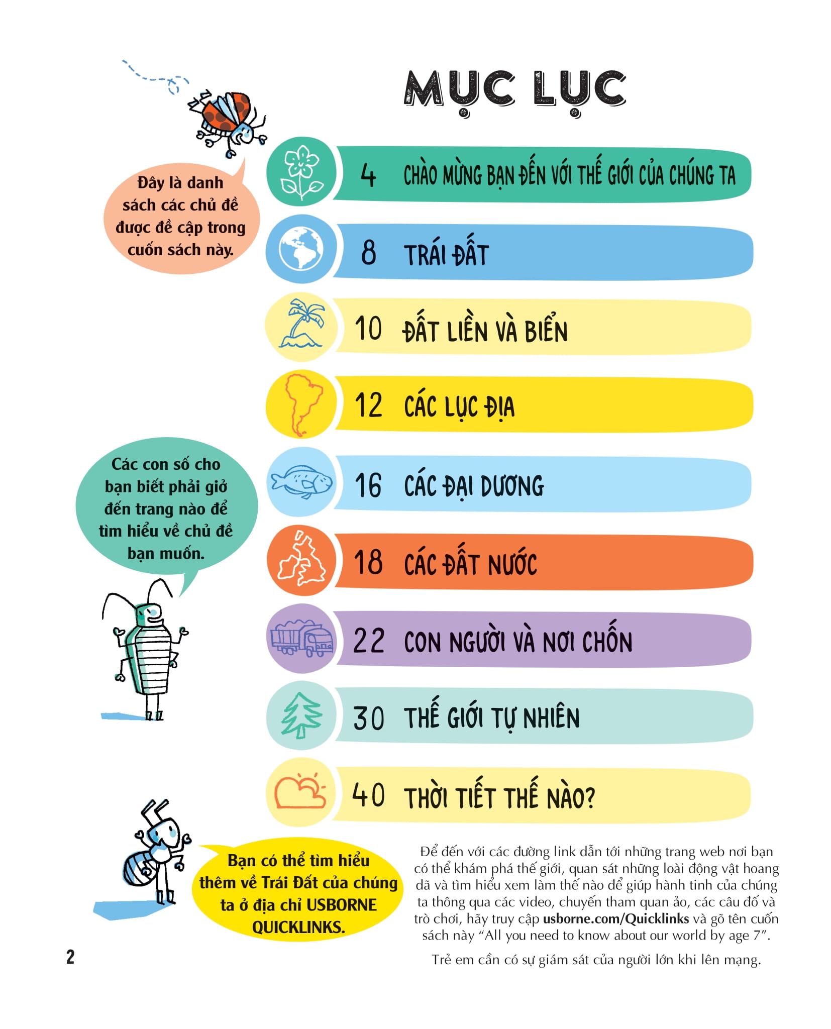 những kiến thức địa lý thiết yếu dành cho học sinh tiểu học