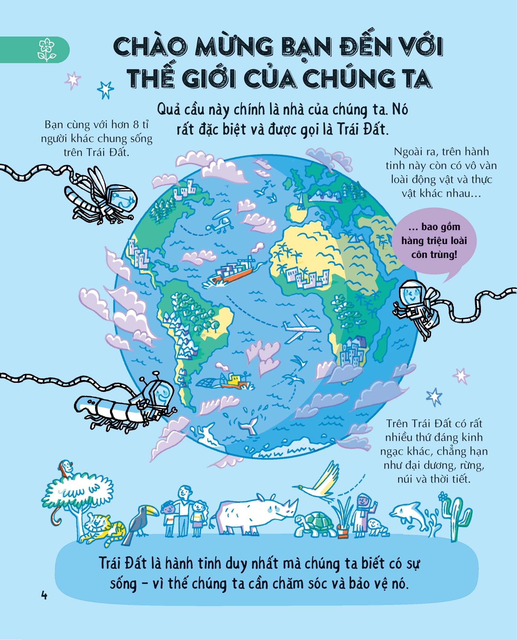 những kiến thức địa lý thiết yếu dành cho học sinh tiểu học