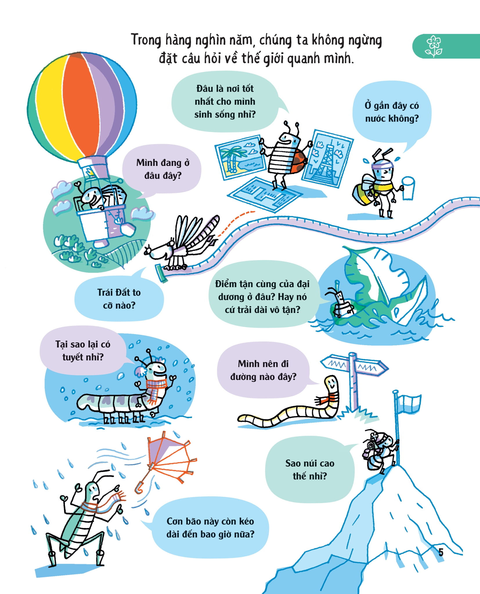 những kiến thức địa lý thiết yếu dành cho học sinh tiểu học