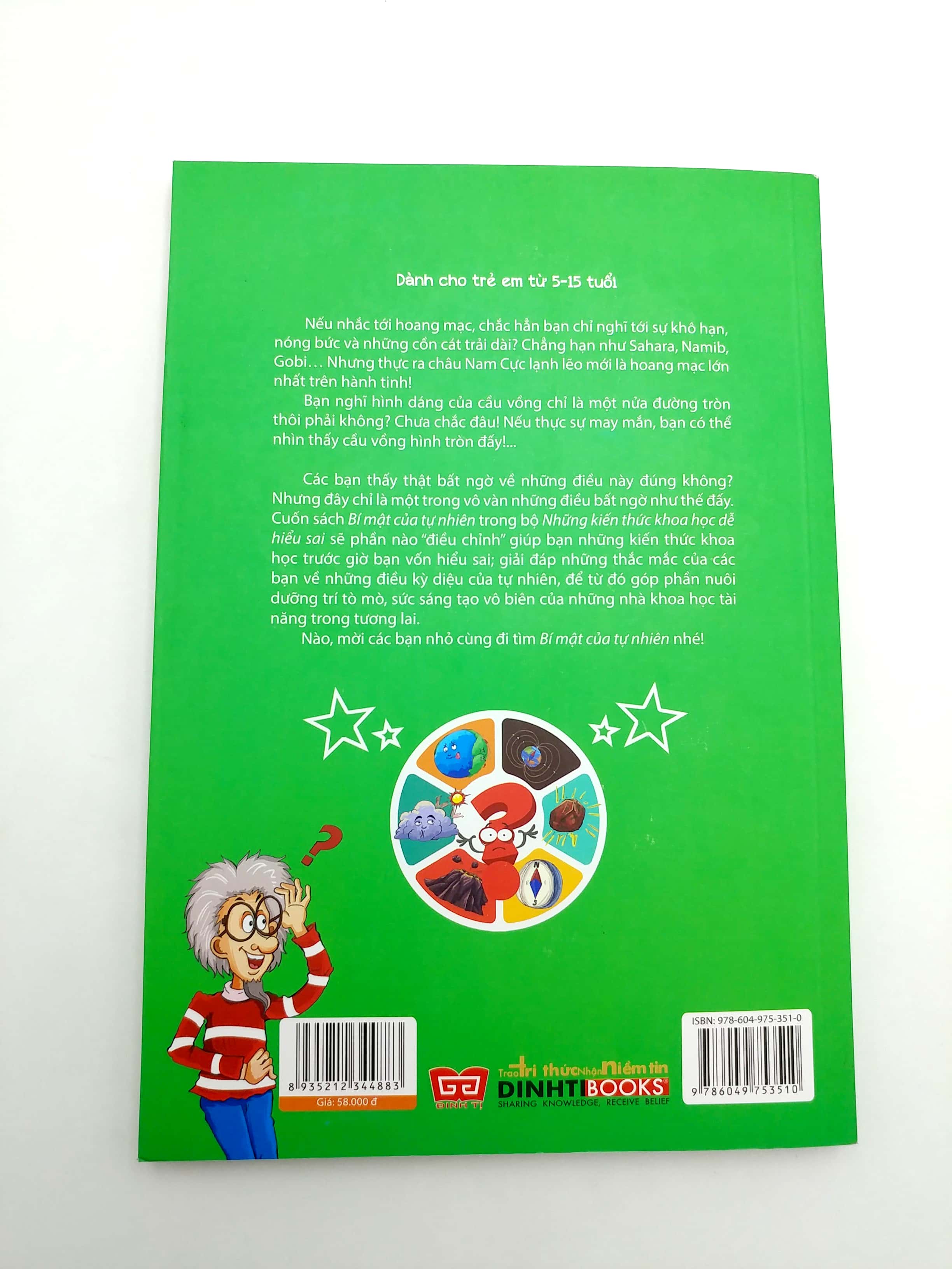 những kiến thức khoa học dễ hiểu sai - bí mật của tự nhiên