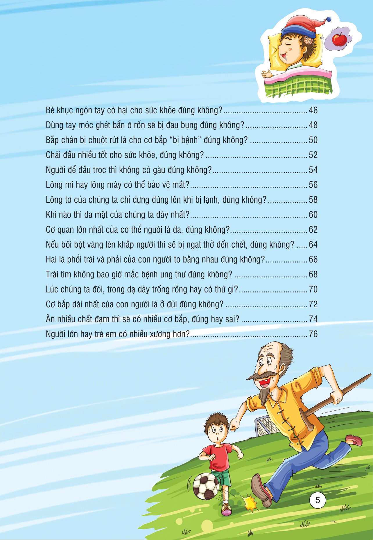 những kiến thức khoa học dễ hiểu sai - khám phá cơ thể người