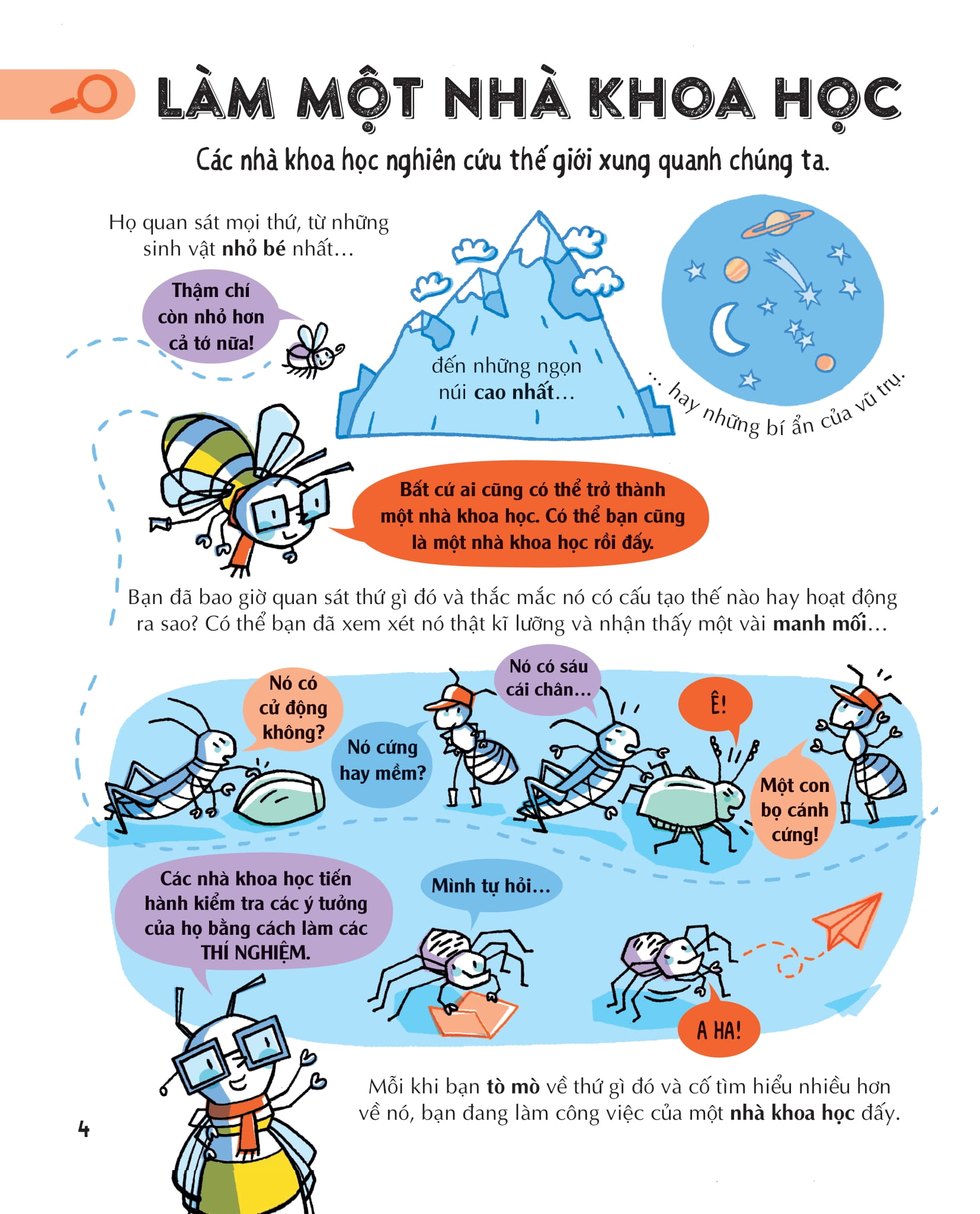 những kiến thức khoa học thiết yếu dành cho học sinh tiểu học