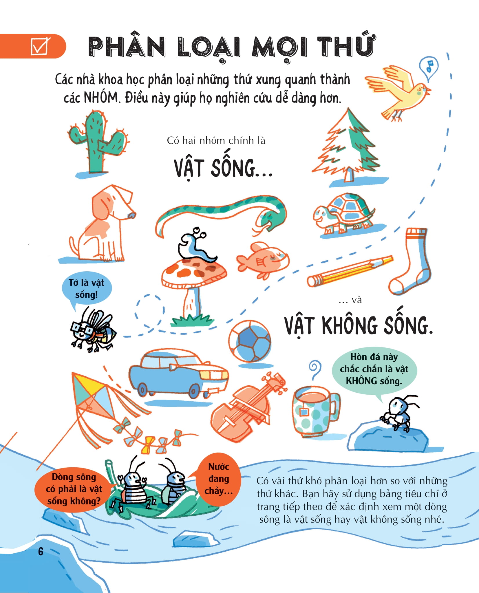 những kiến thức khoa học thiết yếu dành cho học sinh tiểu học