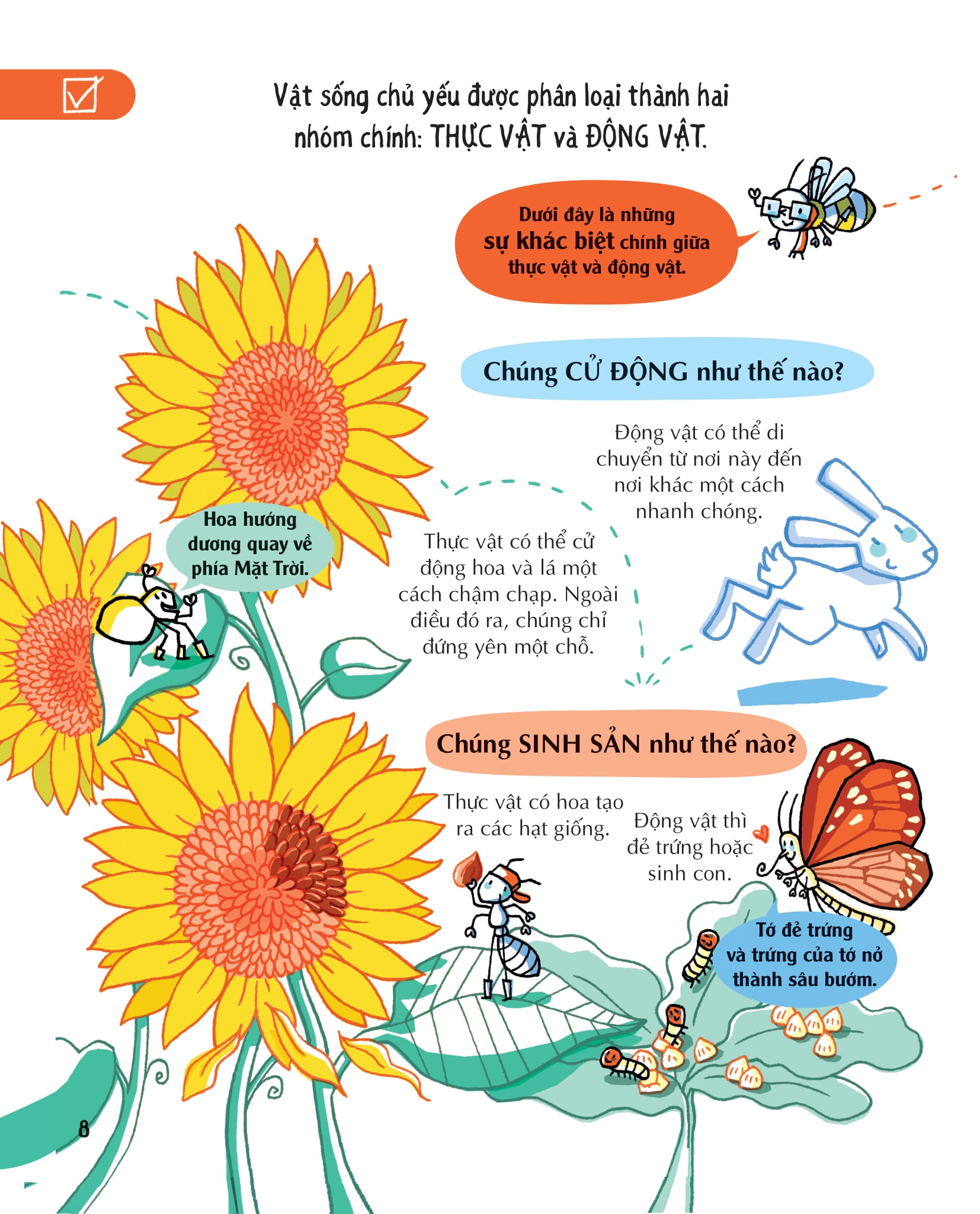 những kiến thức khoa học thiết yếu dành cho học sinh tiểu học