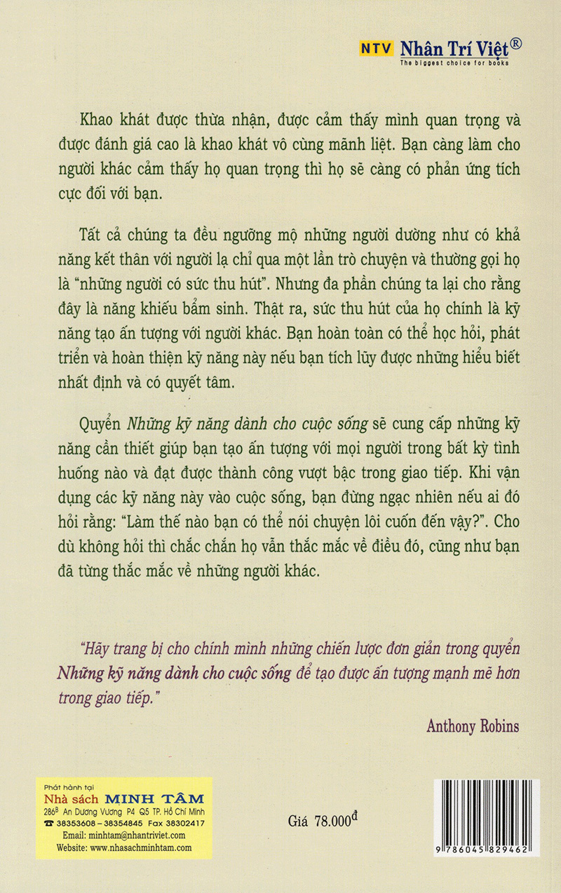 những kỹ năng dành cho cuộc sống