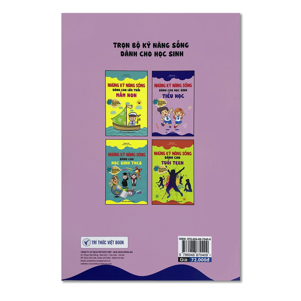 những kỹ năng sống dành cho học sinh tiểu học