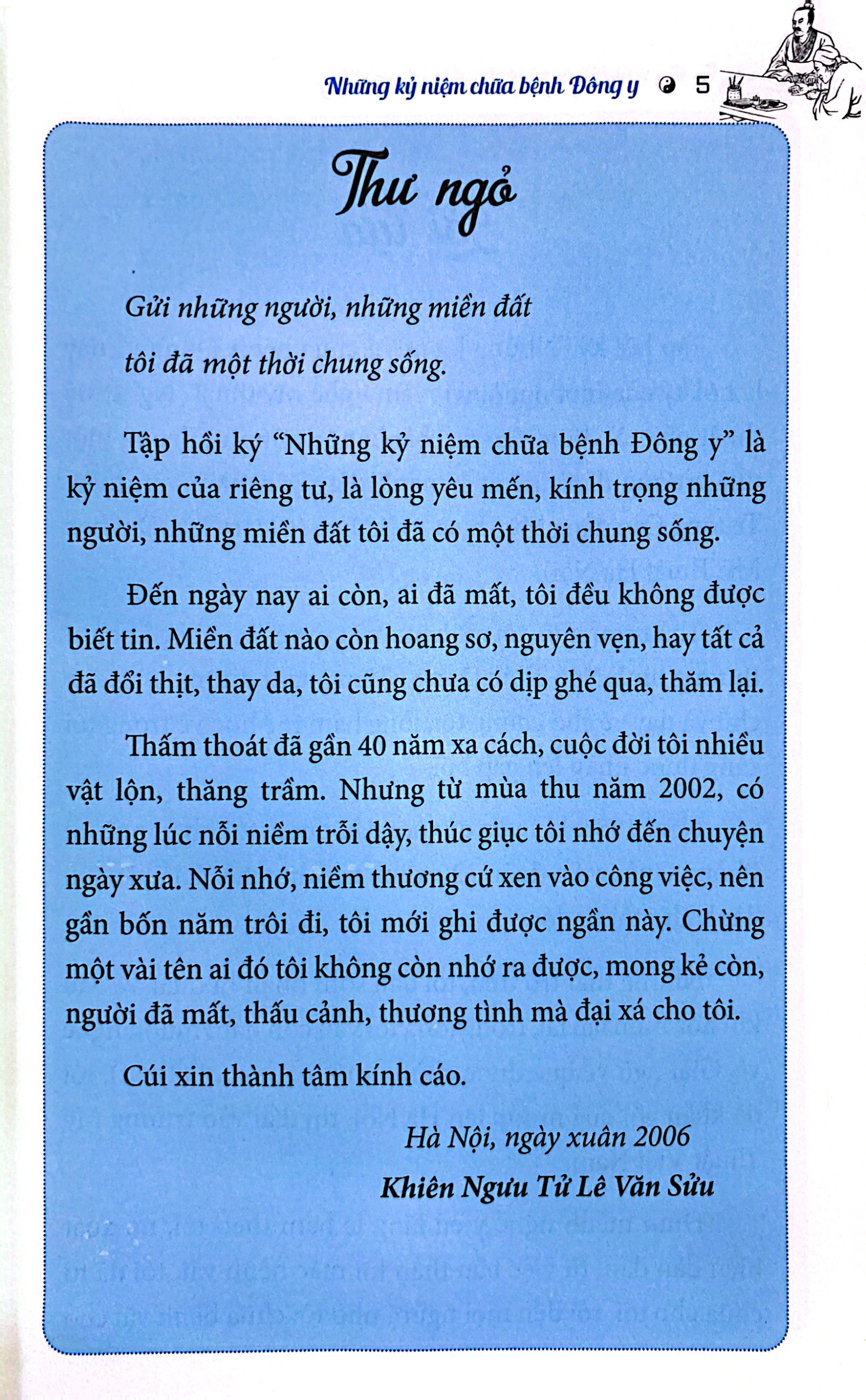 những kỷ niệm chữa bệnh đông y