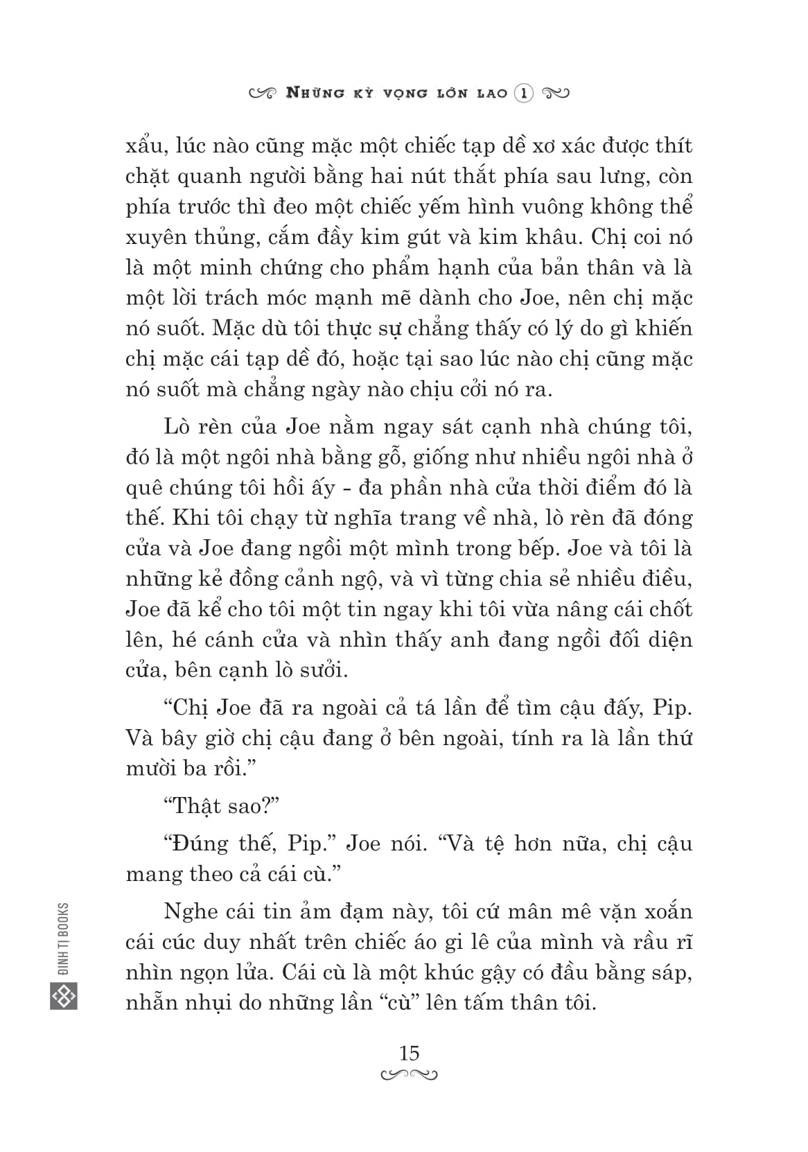 những kỳ vọng lớn lao - tập 1