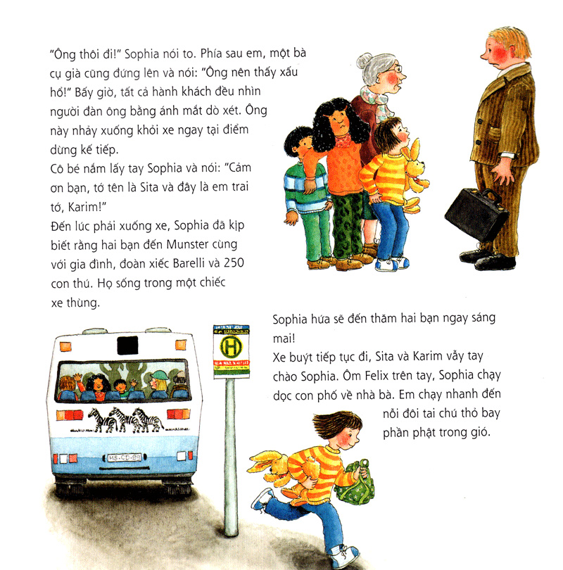 những lá thư felix gửi từ rạp xiếc - chú thỏ bé lại lên đường phiêu lưu (tái bản 2019)