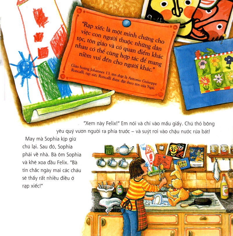 những lá thư felix gửi từ rạp xiếc - chú thỏ bé lại lên đường phiêu lưu (tái bản 2019)