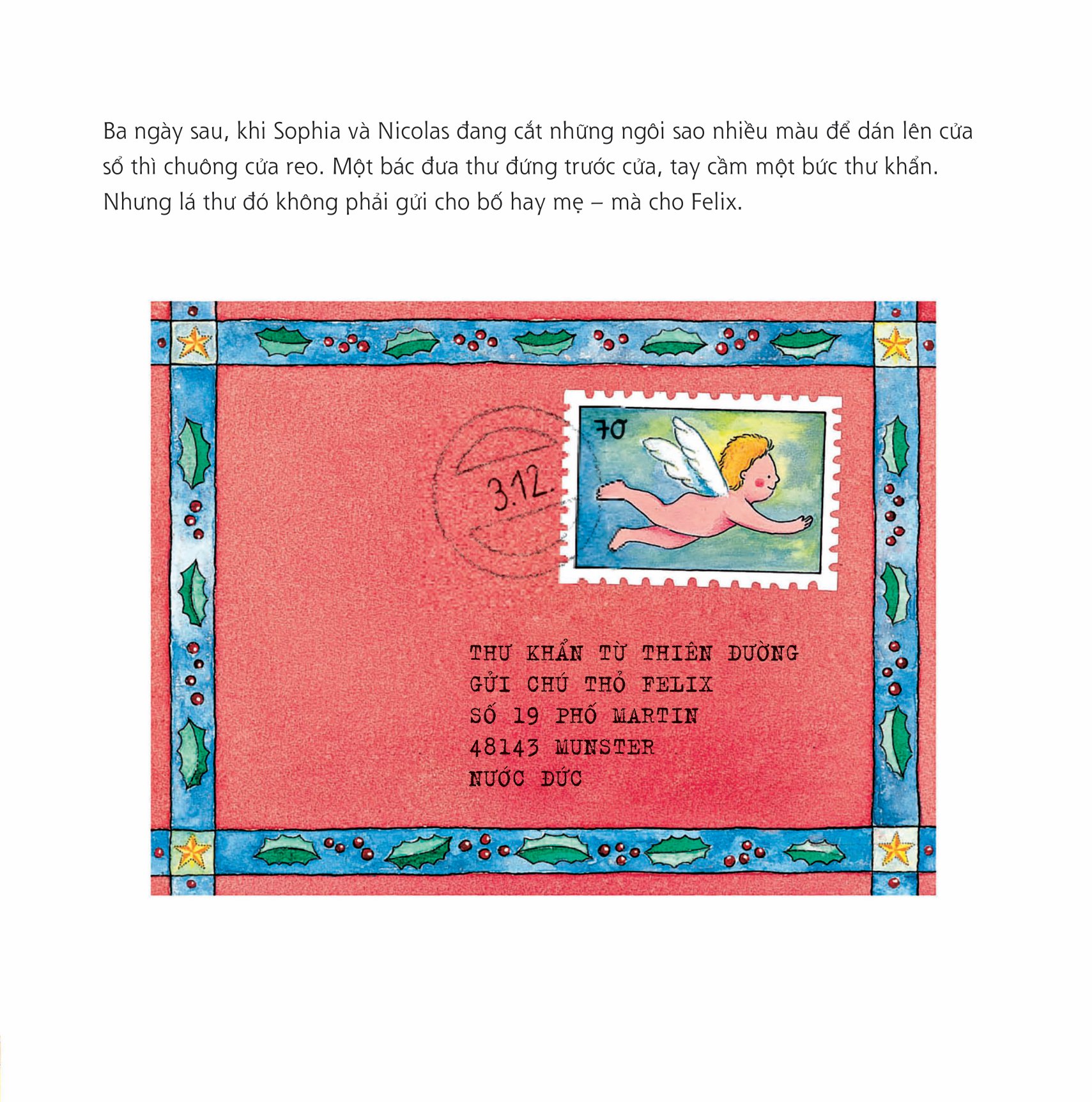 những lá thư giáng sinh của felix - chú thỏ bé đi thăm ông già noel (tái bản 2019)