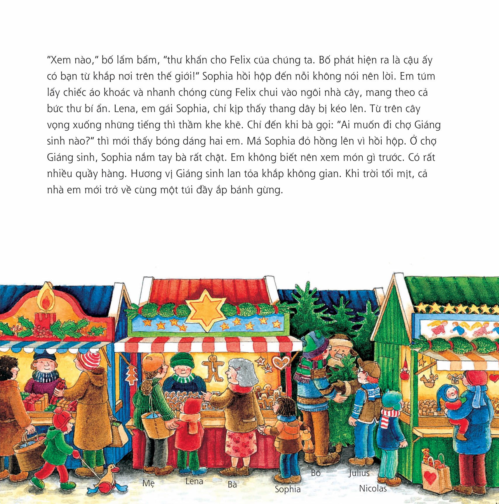 những lá thư giáng sinh của felix - chú thỏ bé đi thăm ông già noel (tái bản 2019)