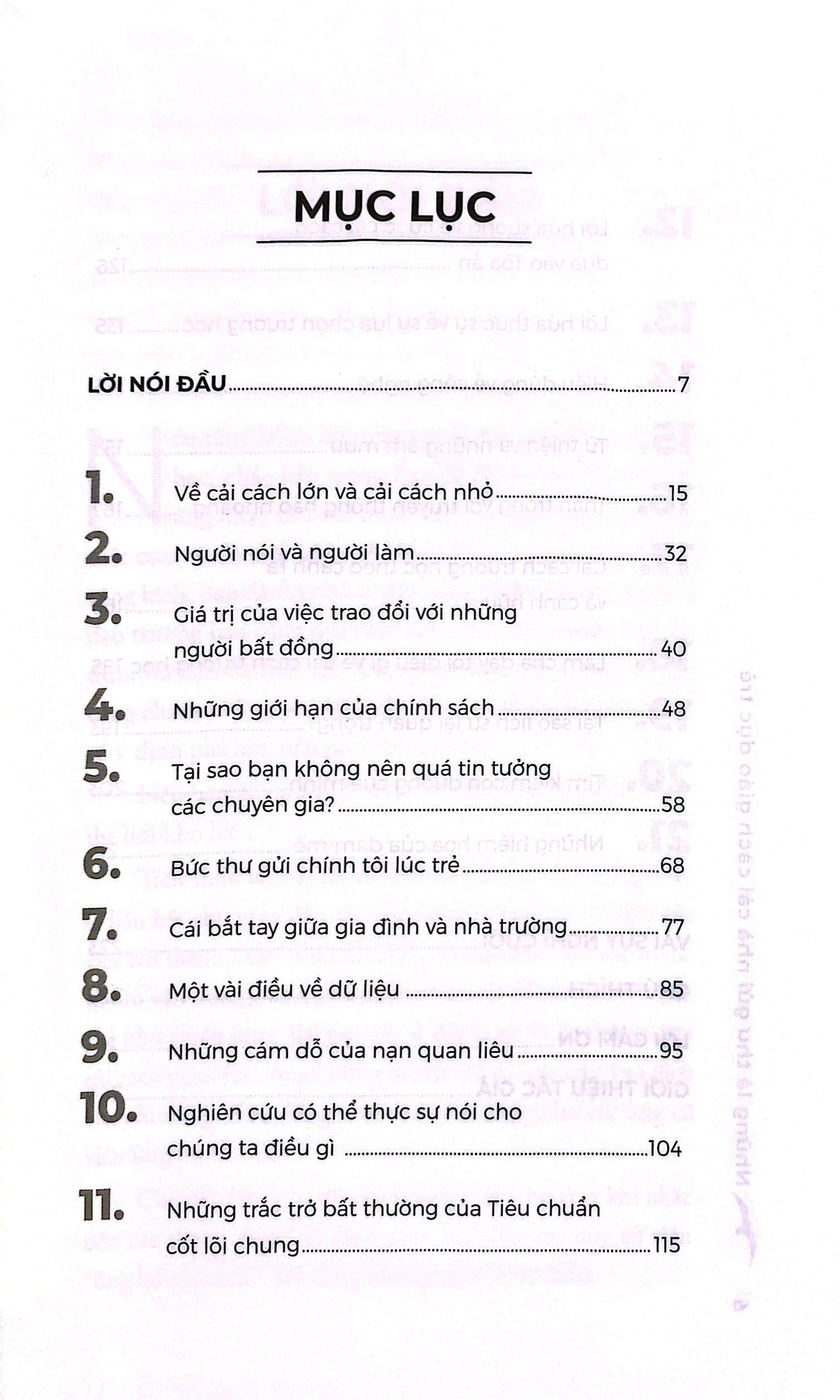 những lá thư gửi nhà cải cách giáo dục trẻ - letters to a young education reformer
