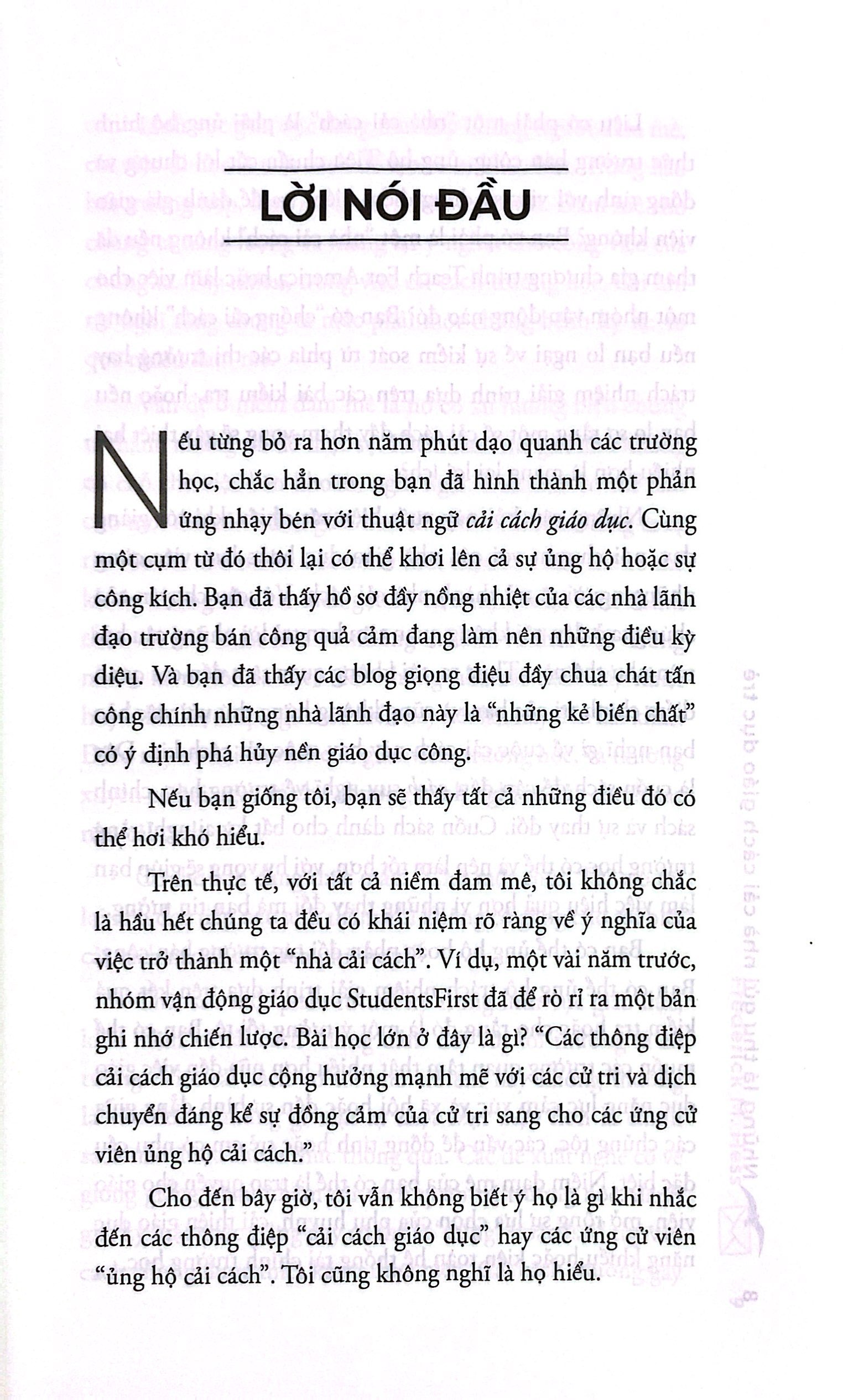 những lá thư gửi nhà cải cách giáo dục trẻ - letters to a young education reformer