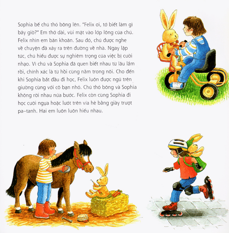 những lá thư mới của felix - một chú thỏ bé du hành về quá khứ (tái bản 2019)