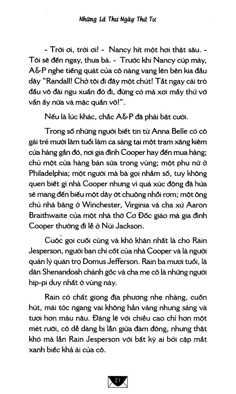 những lá thư ngày thứ tư - tái bản