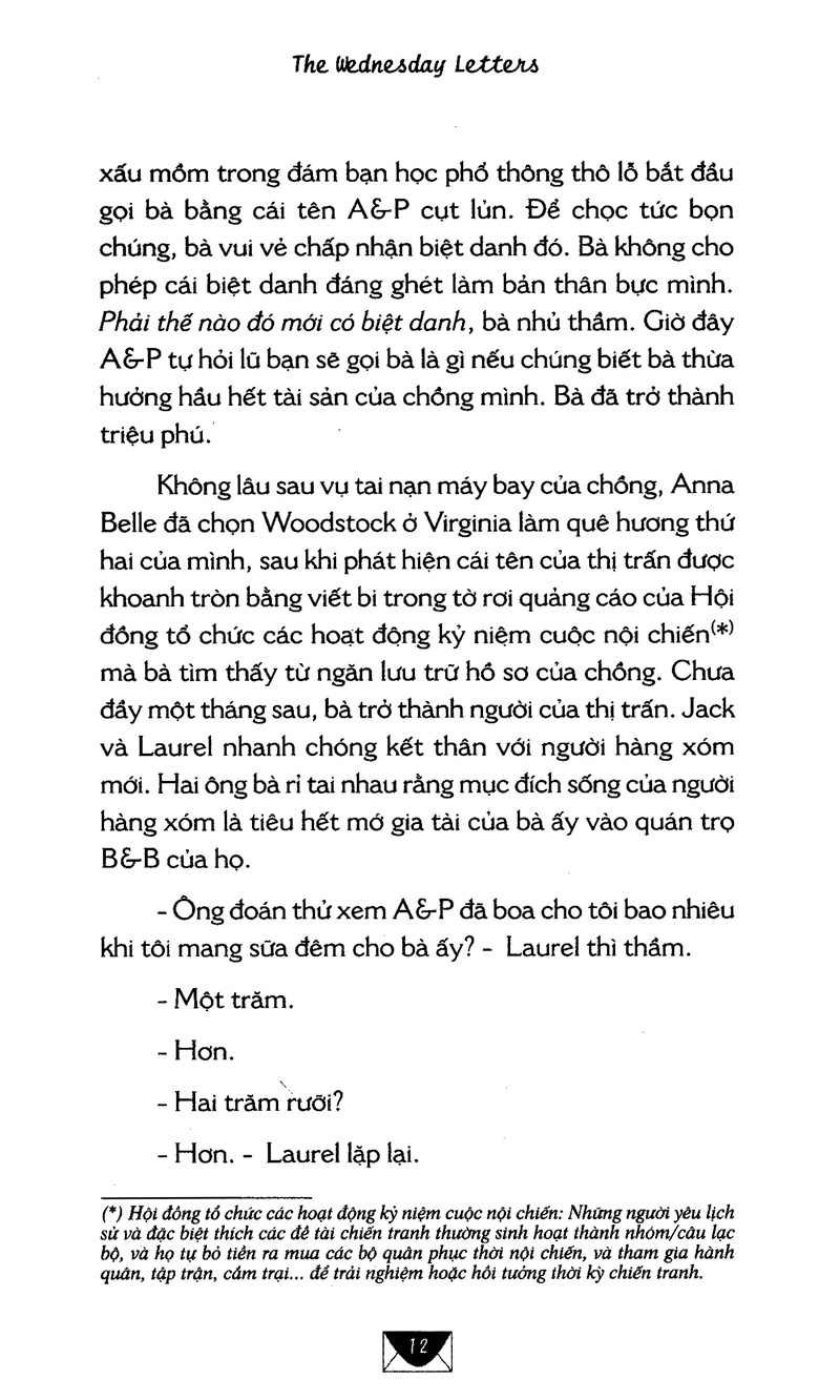 những lá thư ngày thứ tư - tái bản