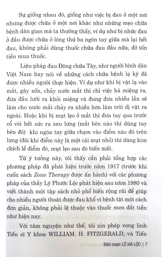 những liệu pháp giảm đau kỳ lạ (tái bản 2024)