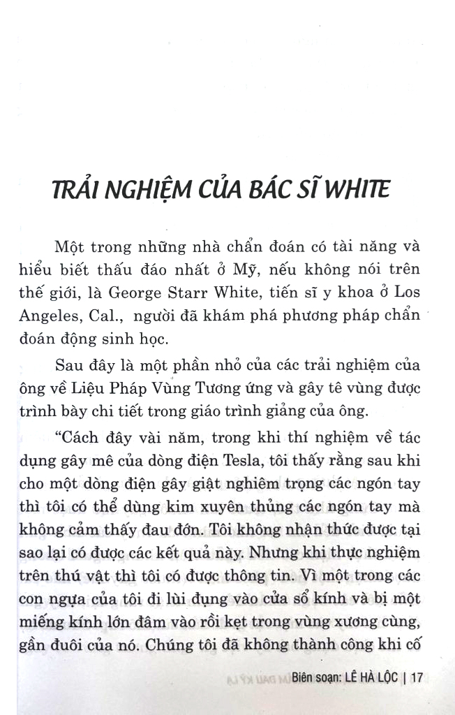 những liệu pháp giảm đau kỳ lạ (tái bản 2024)