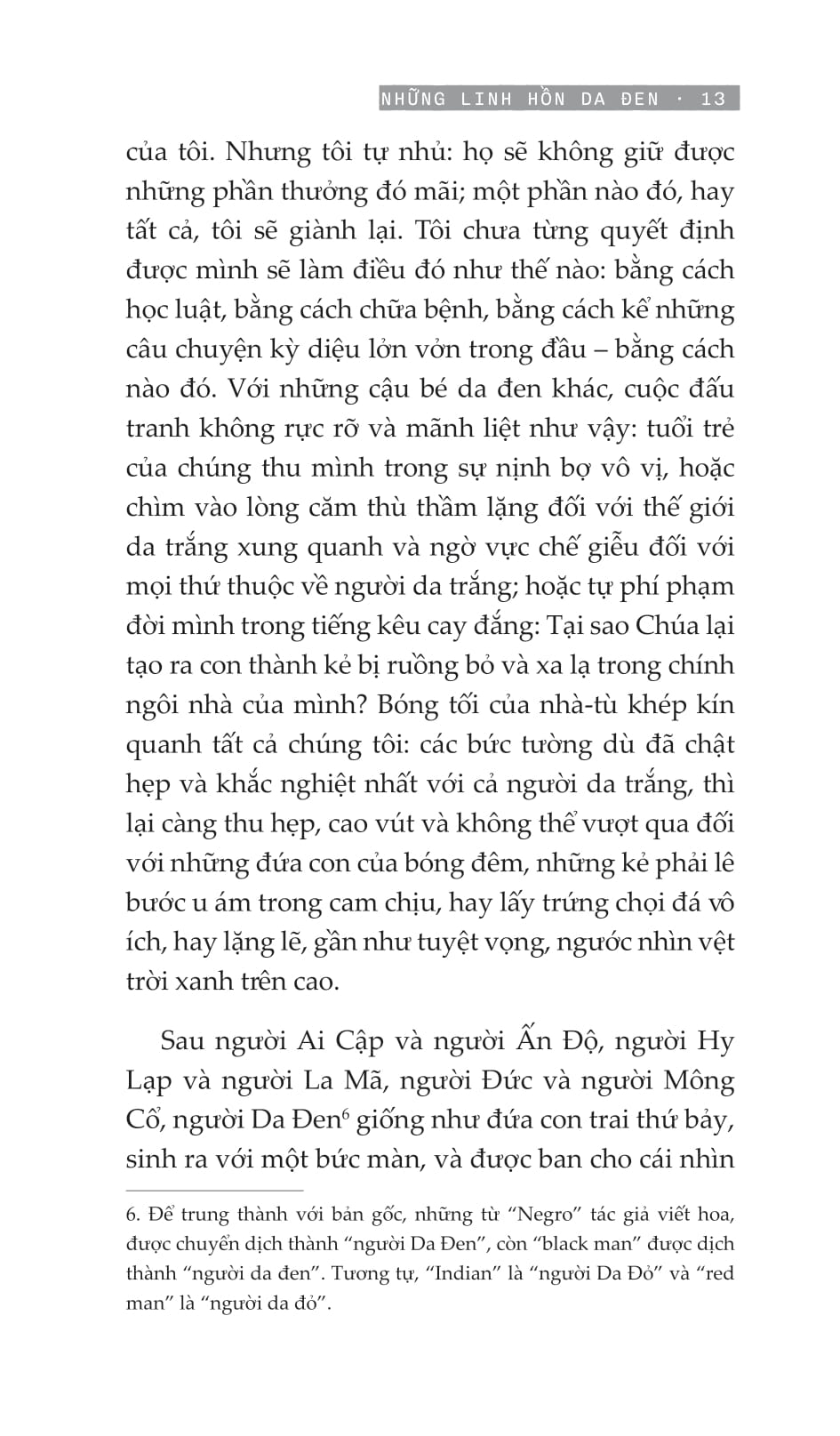 Những Linh Hồn Da Đen